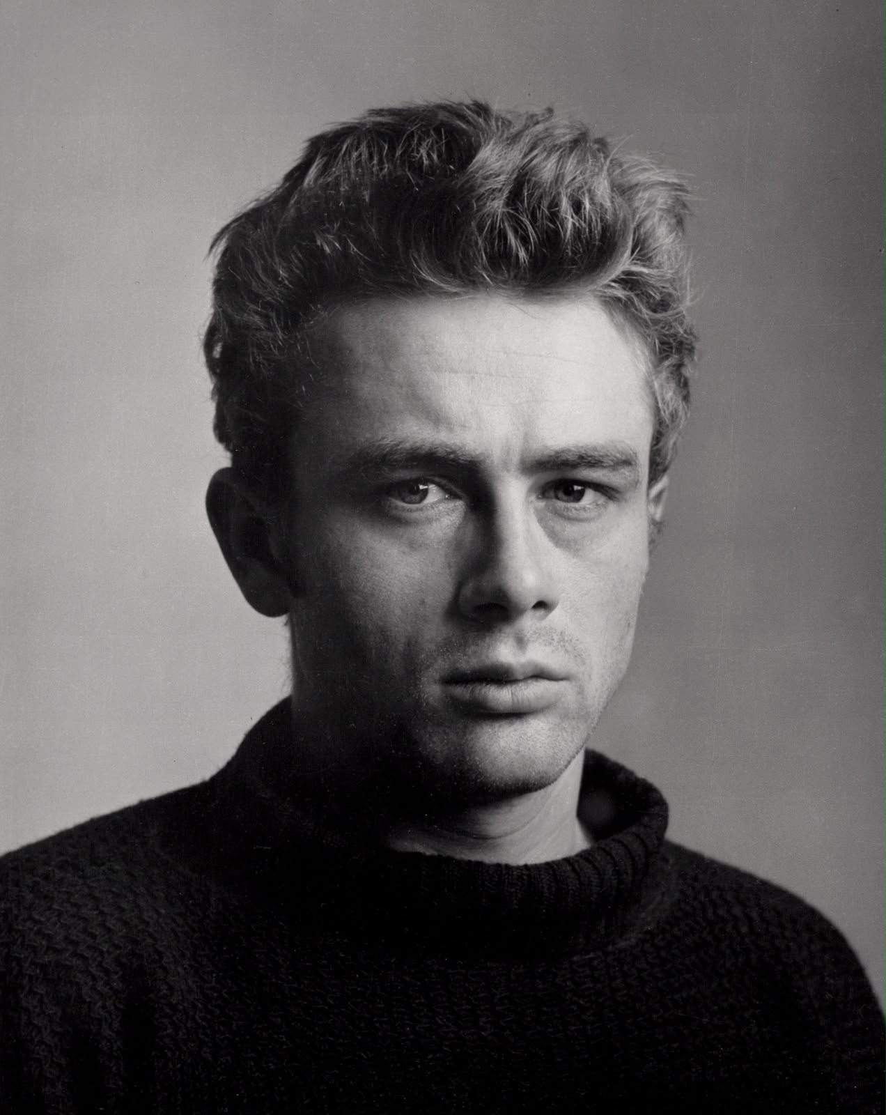 Retrato de James Dean