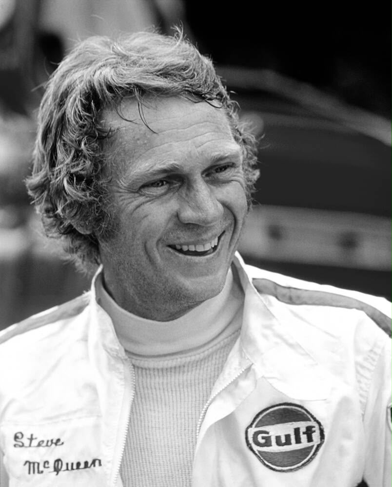 Retrato de Steve McQueen